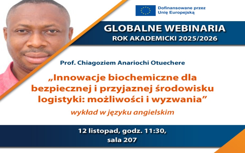 GLOBALNE WEBINARIA – PROF. CHIAGOZIEM ANARIOCHI OTUECHERE