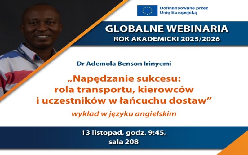 GLOBALNE WEBINARIA – DR ADEMOLA BENSON IRINYEMI